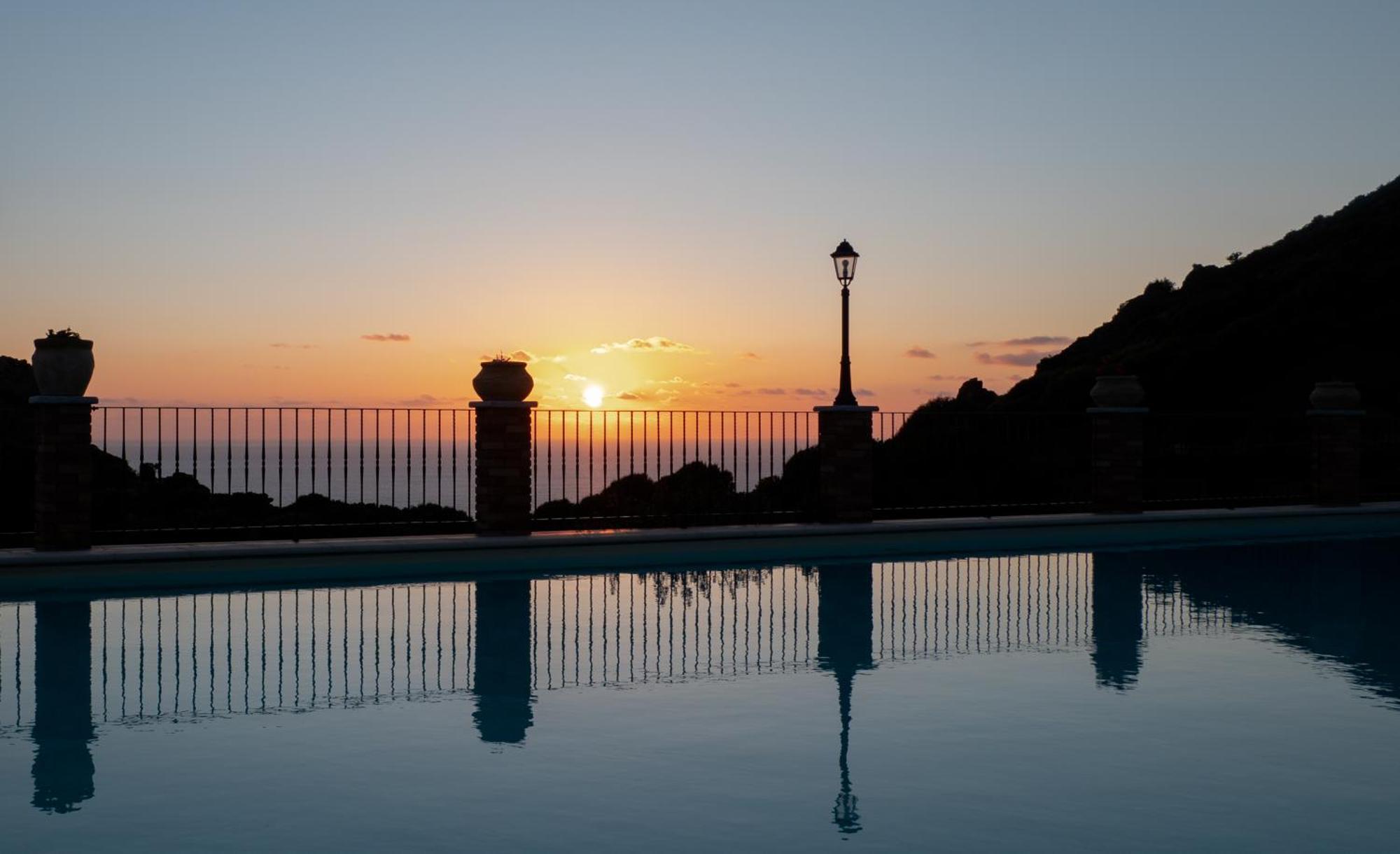 Il Blu Tanca Piras Villa Nebida Exteriör bild