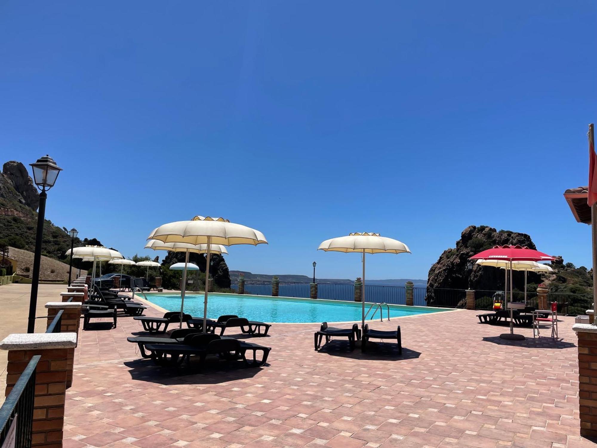 Il Blu Tanca Piras Villa Nebida Exteriör bild